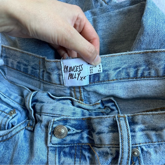 Princess Polly Holly Asymmetrical Jeans - Picture 5 of 7